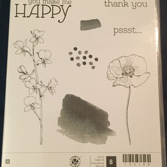 Lot of 6 Retired Stampin' Up Kits - Wood Block - Picture 9 of 13